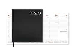 Imagem do produto agenda orion semanal 2023 firmo preto 20x27cm