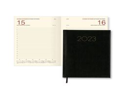 Imagem do produto agenda diaria 2023 condor excel firmo preto 14x21cm