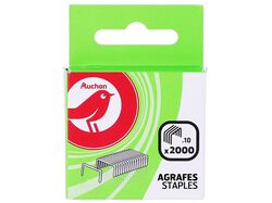 Imagem do produto agrafos n.10 auchan caixa com 2000un