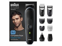 Imagem do produto aparador de barba e cabelo braun series 5 mgk5411