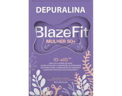 Imagem do produto suplemento depuralina blazefit mulher 50+ 60un