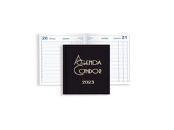 Imagem do produto agenda mini diaria 2023 condor firmo preto 10x16cm