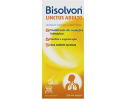 Imagem do produto xarope bisolvon linctus adulto 1.6mg/ml 200ml
