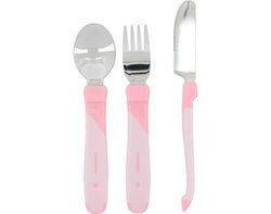 Imagem do produto talher aprendizagem twistshake 12m+ rosa na