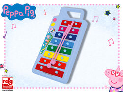 Imagem do produto xilofone porquinha peppa 260x135x30cm