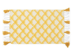 Imagem do produto tapete c/ franjas facylar amarelo 50x80cm