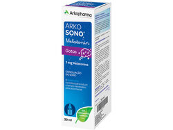 Imagem do produto suplemento arkosono melatonin gotas 30ml