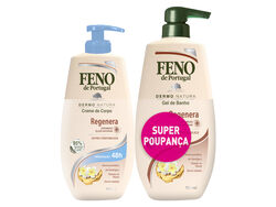 Imagem do produto gel de banho + creme de corpo feno de portugal 700 ml + 400 ml