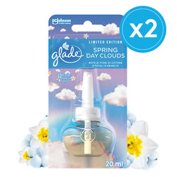Imagem do produto ambientador eléctrico recarga glade spring clouds 2x20ml