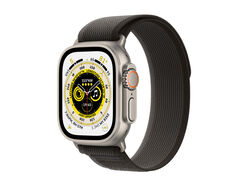 Imagem do produto apple watch ultra gps + cellular 49mm titanium black/gray trail