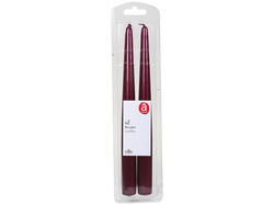 Imagem do produto velas actuel burgundi 25cm pack 2 unidades