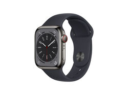Imagem do produto apple watch8 gps + cellular 41mm graphite stainless steel