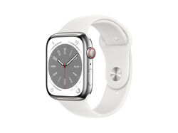 Imagem do produto apple watch8 gps + cellular 45mm silver