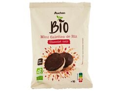 Imagem do produto tortitas arroz auchan bio cobertura chocolate preto 60g