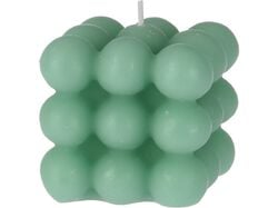 Imagem do produto velas não perfumadas verde 6x6x6 cm
