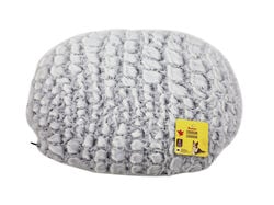 Imagem do produto almofada oval auchan cinza 43x33x10cm