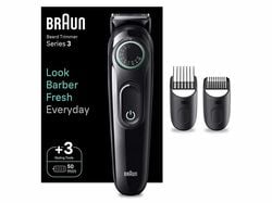 Imagem do produto aparador de barba braun 3 bt3411 preto/verde 1un