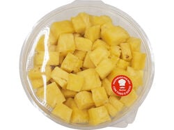 Imagem do produto abacaxi cortado em pedaços familiar