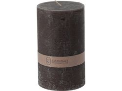 Imagem do produto vela não perfumada taupe 9x15cm