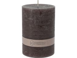 Imagem do produto vela não perfumada taupe 7x10cm