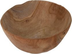 Imagem do produto taça madeira decorativa teca 40cm