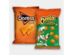 Imagem do produto aperitivos doritos+cheetos pack económico 250 g