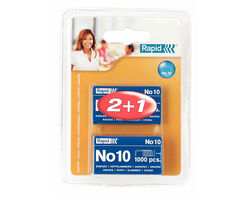 Imagem do produto agrafos n.10 rapid caixa 1000 unidades 2+1 unidade