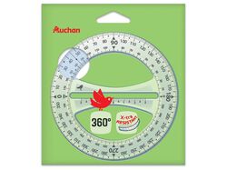 Imagem do produto transferidor auchan 360º 12cm