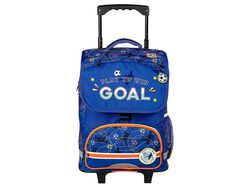trolley auchan azul football 45x17x29cm product image