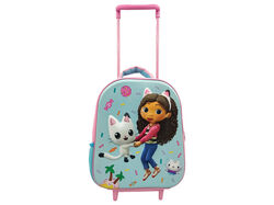 Imagem do produto trolley pequeno 3d gabby 26x32x10cm