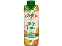 Imagem do produto sumo compal 100% laranja espremida 300ml