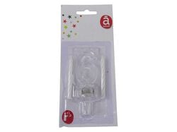 vela aniversário nº6 actuel flash + 4 velas br product image