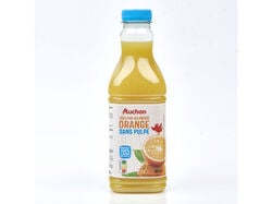 Imagem do produto sumo de laranja auchan sem polpa 100% espremido 900ml
