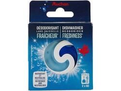 Imagem do produto ambientador para máquina loiça auchan frescura 2un