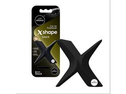 Imagem do produto ambientador auto aroma car x shape black