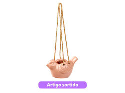 vaso pássaro grés gardenstar para pendurar 14.5xa11cm cores sortidas product image