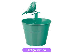 vaso ferro gardenstar com pássaro ø13cm cores sortidas product image