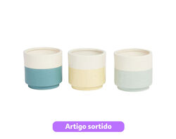 vaso gardenstar em porcelana 8.5x8.5x8cm cores sortidas product image