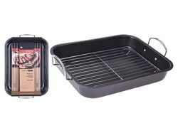 Imagem do produto tabuleiro forno em aço carbono 39x29.5 cm