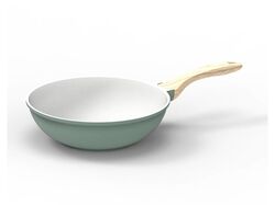 Imagem do produto wok 28cm actuel alum fundido verde