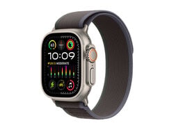 Imagem do produto apple watch ultra 2 gps + cellular 49mm titaniumblue/black trail loop - m/l