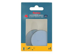 Imagem do produto adesivos anti-deslizant auchan cinza 4pc 60mm
