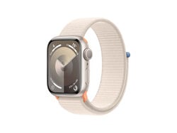 Imagem do produto apple watch series 9 41mm starlight aluminium com bracelete starlight sport loop