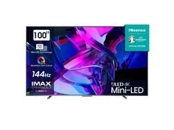 Imagem do produto tv uled mini led hisense 100u7kq 100" 4k