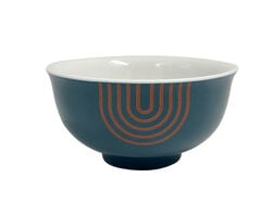 Imagem do produto taça porcelana actuel azul lb 11.4cm 29cl