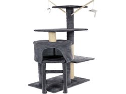 arranhadores gato . ginásio cinza 45x30x110 product image