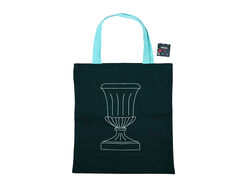 Imagem do produto totebag auchan algodão verde 38x42cm