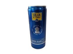 Imagem do produto água c/ gás solan de cabras lata 0.33l