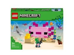 a casa de axolotl lego minecraft product image