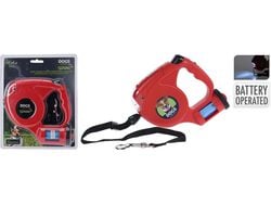 trela retrátil dogs collection com lanterna 5m product image